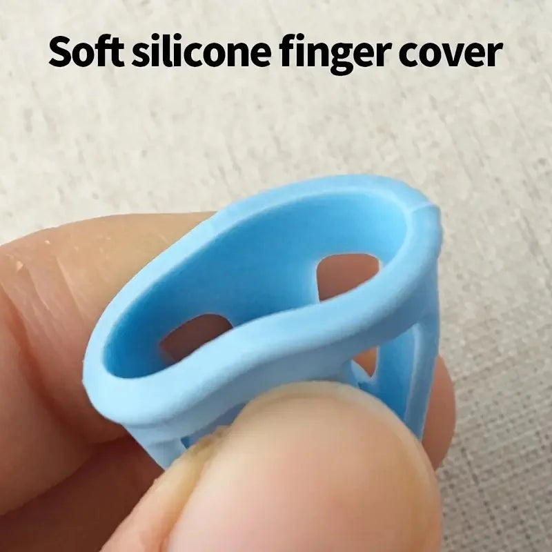 2-Pack Soft Silicone Sewing Thimbles
