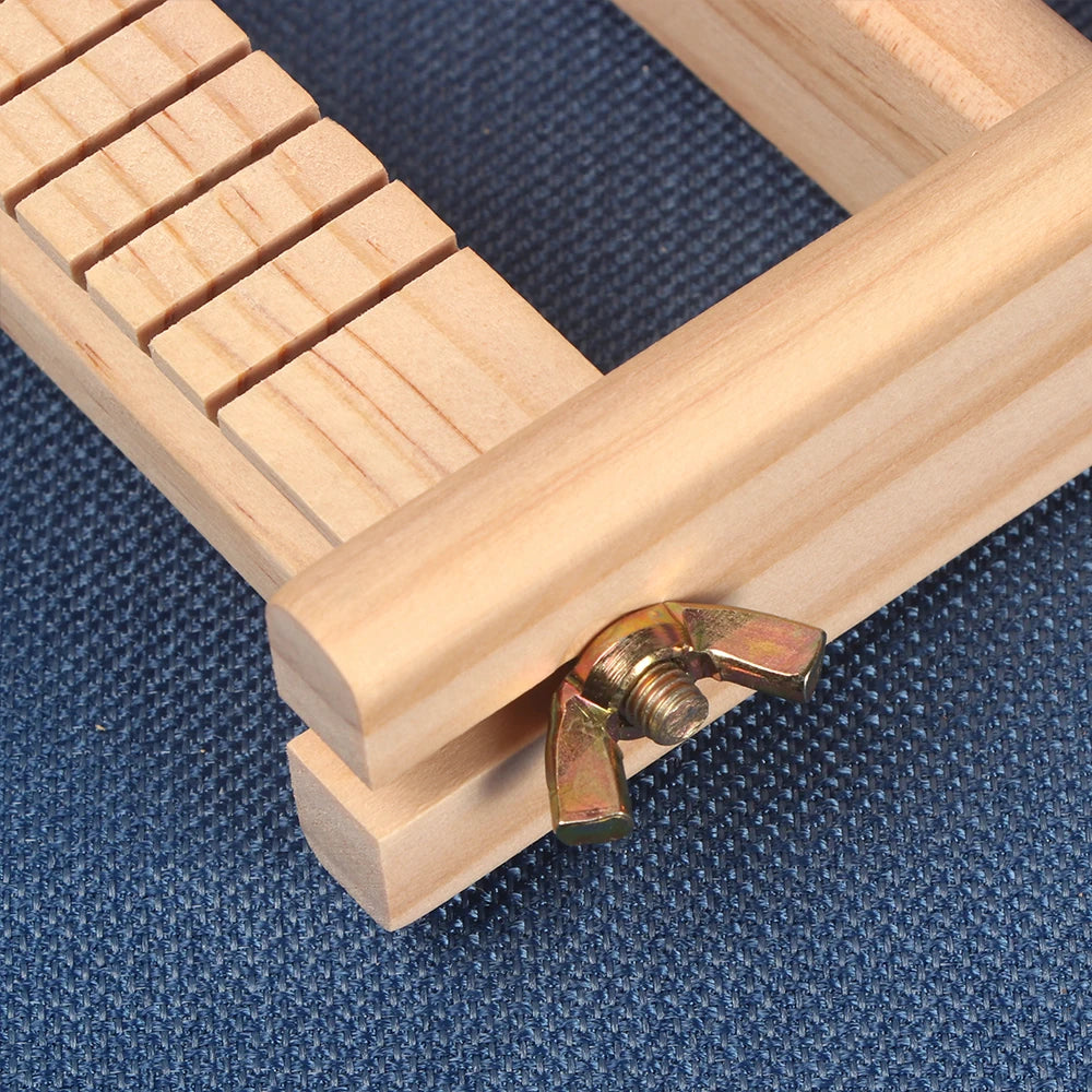 Wooden Weaving Loom Frame – Beechwood, 3 Sizes, Tapestry & Carpet Weaving Tool