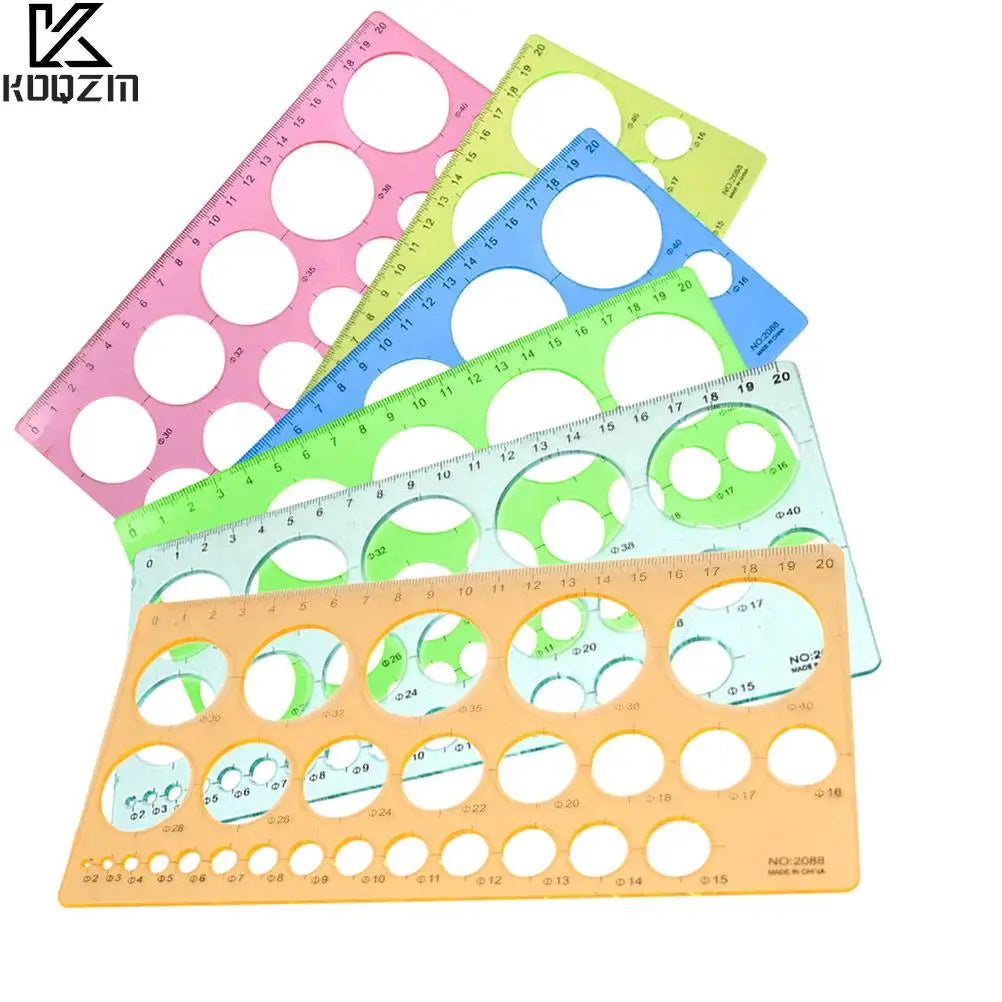 Circle Size Template Ruler for Quilting & Appliqué Design – Quilling & Pattern Making Tool
