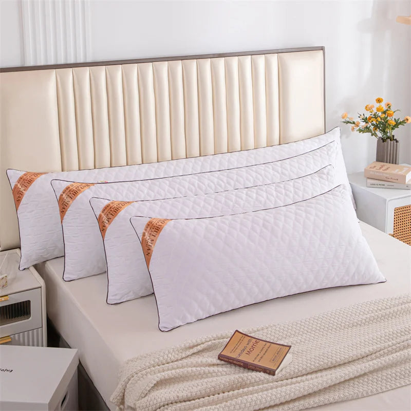 White Long Body Pillow Insert – Soft Polyester Fill, 4 Sizes (48x100 to 48x180cm)