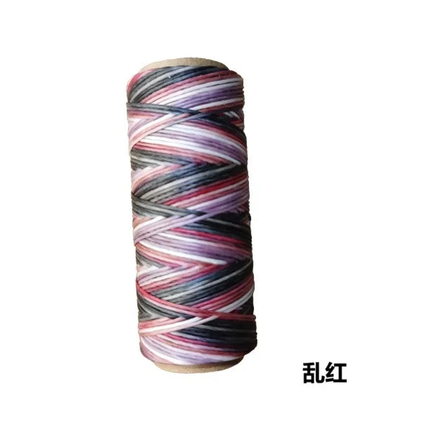 Hilo Redondo de Poliéster Encerado – 0.6mm, Carrete de 50m | 41 Colores | Macramé, Joyería y Marroquinería