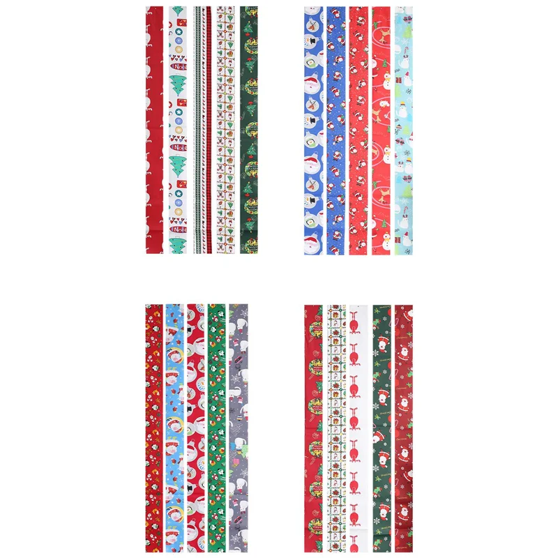 20-Pattern Pre-Cut Jelly Roll Fabric Strips for Quilting – 2.5" × 40" Cotton Strips