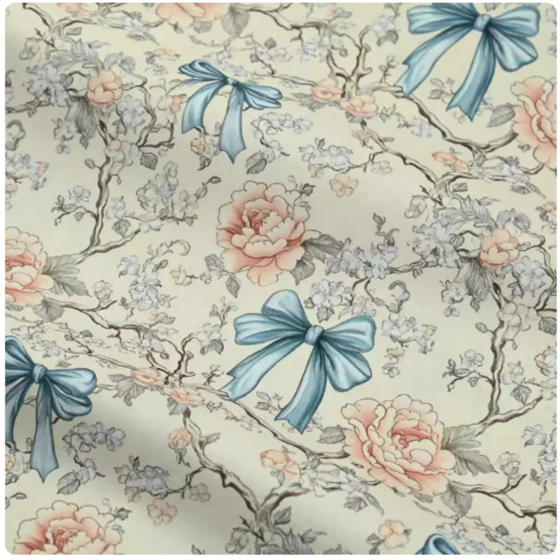 Fabric - 40 Precut Strips (6.35 X 49.78 cm) for Quilting And Sewing, 20 Floral Prints Assortment, 100% Material,