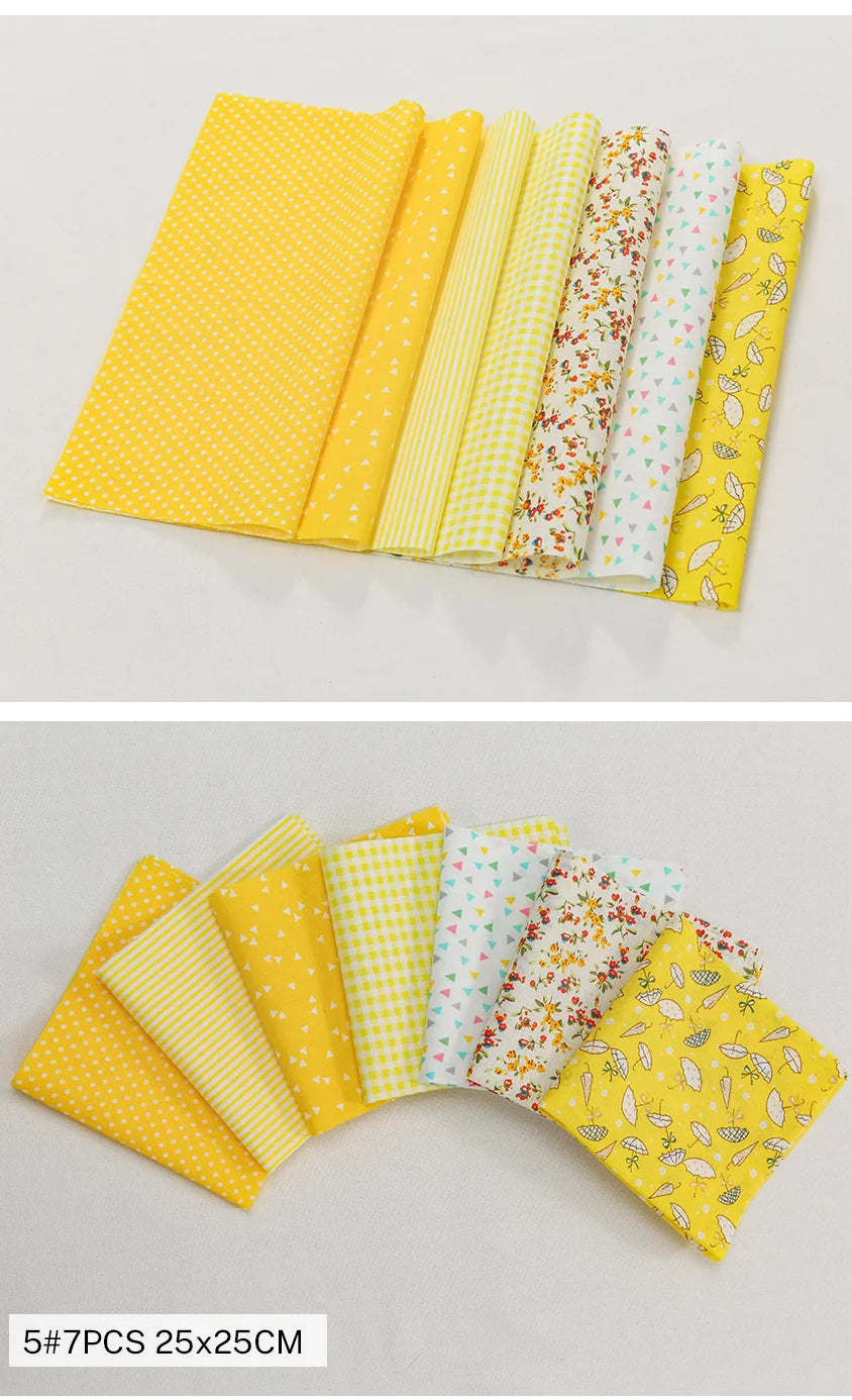 Vintage Floral Cotton Patchwork Squares – 25×25cm | Quilting, Needlework & DIY Handmade