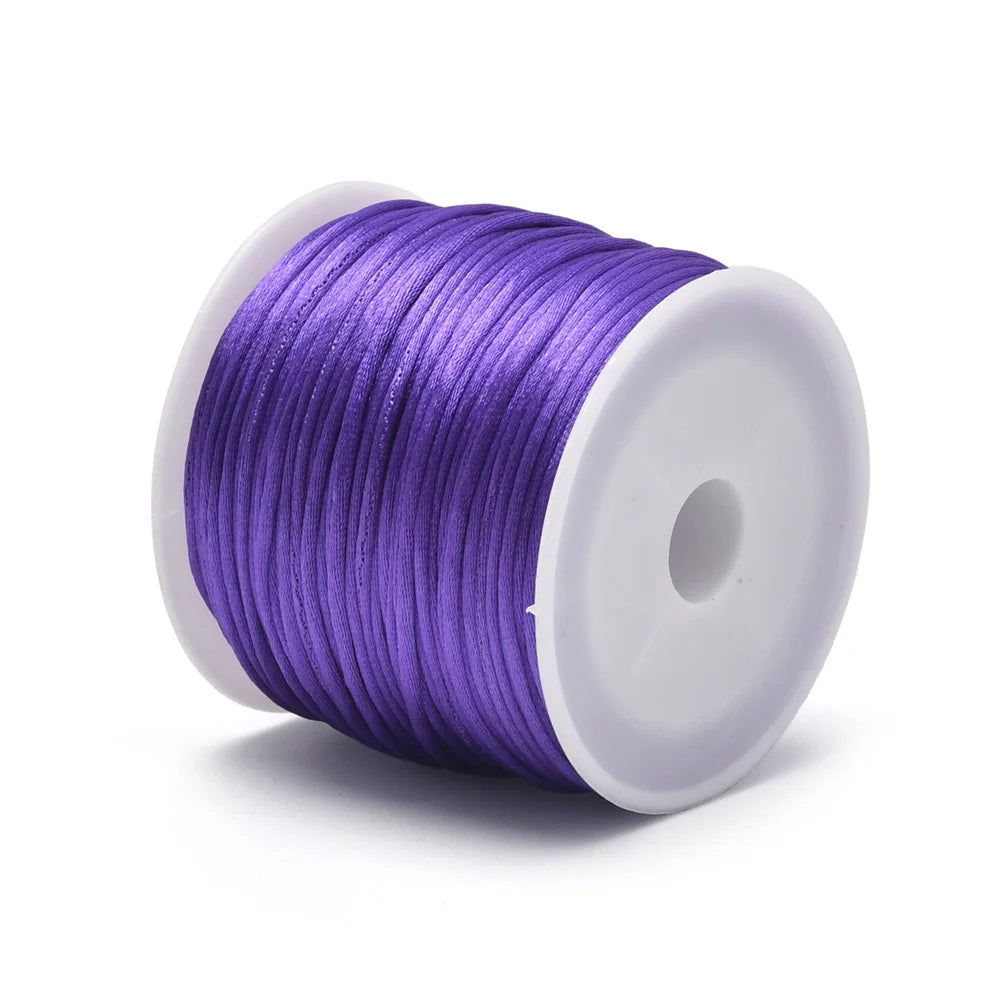1.5mm Satin Rattail Cord – Nylon, 24 Yards (22m)