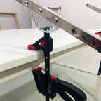 Soporte ajustable con abrazadera para bastidor de bordado y acolchado de mesa