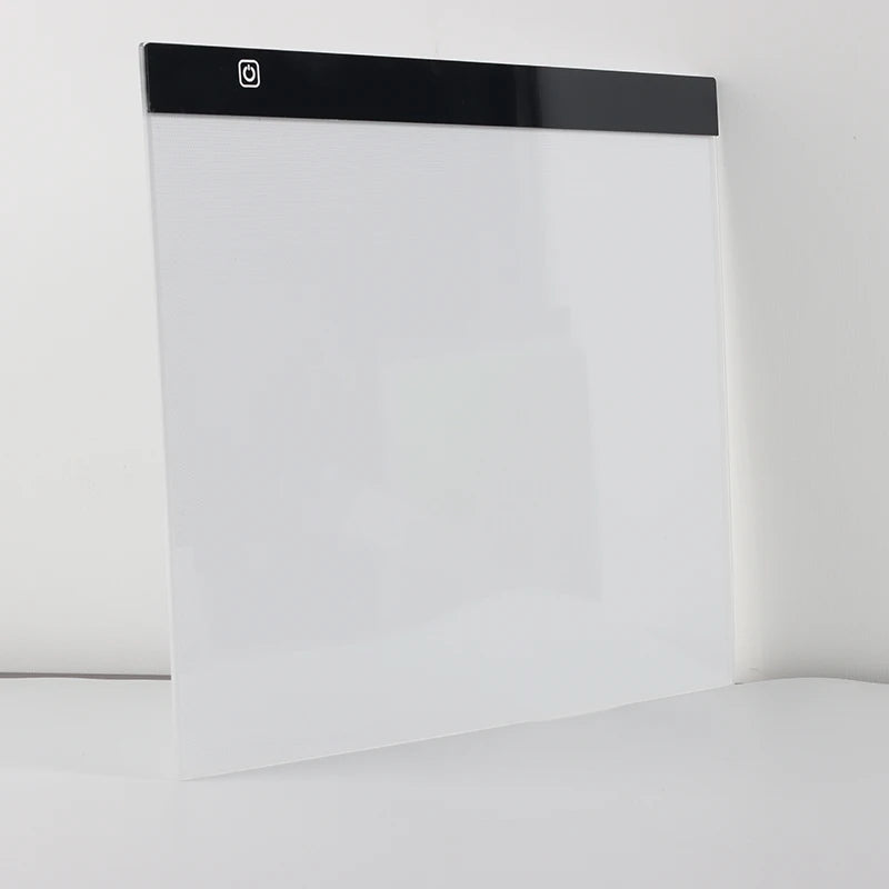 Almohadilla de luz LED para pintura de diamantes y bordado – Caja de luz de calco regulable de 3 niveles | A5, A4, A3
