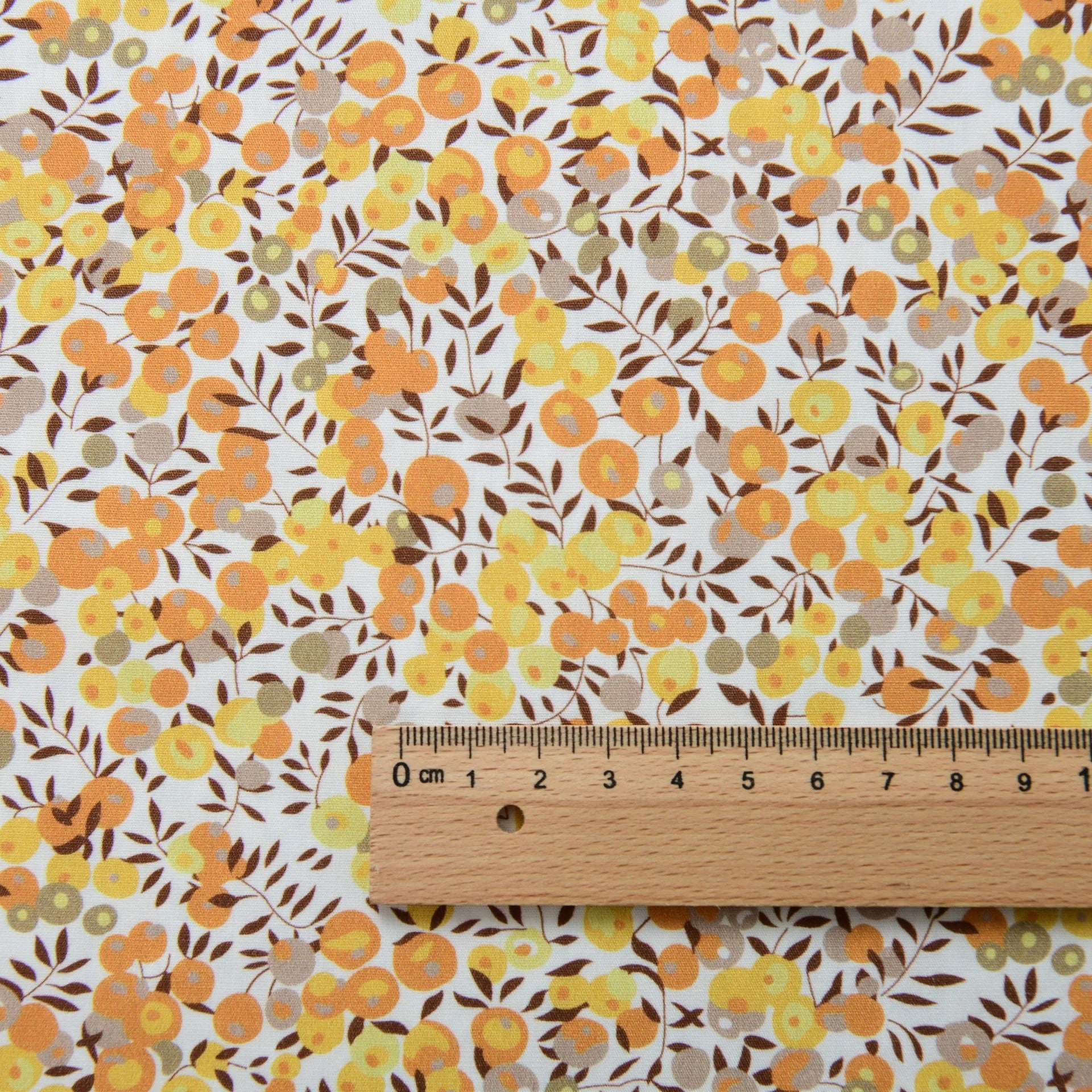 Small Floral Print 100% Cotton Poplin Fabric | 145cm Wide | 145×50cm per Piece