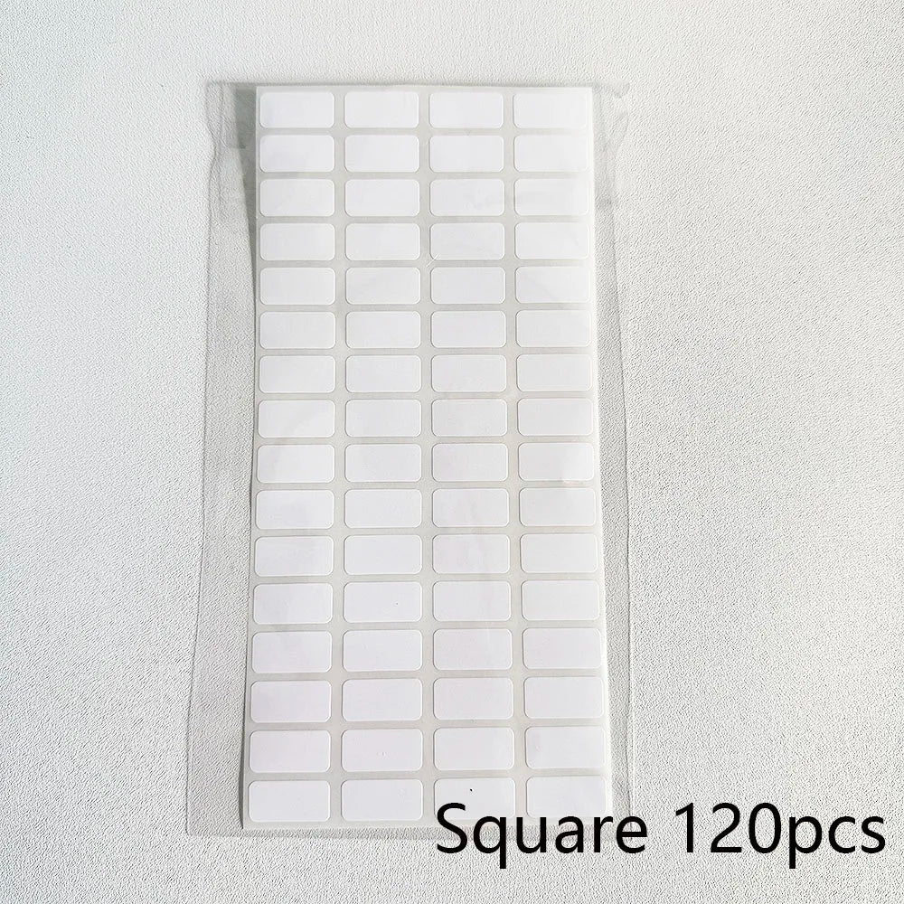 Etiquetas Adhesivas para Diamond Painting — Pegatinas de Puntos Redondos y Cuadrados para Almacenamiento