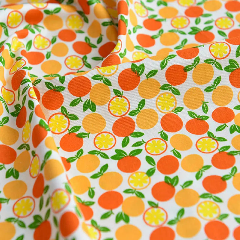 Floral Printed 100% Cotton Twill Fabric – 63" Wide, Sold by the Half Meter | Quilts, Bedding & DIY Sewing