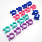 Bobbin Buddies — Clips y soportes coloridos para canillas para costura, acolchado y bordado