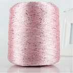 500G Hilo Fantasía de Lentejuelas Brillantes – Para Tejer a Mano y Ganchillo | Lentejuela de 3mm | 25 Colores