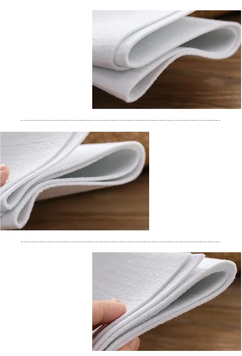 Iron-On Fusible Interfacing | Single-Sided Adhesive Interlining | 90cm Wide