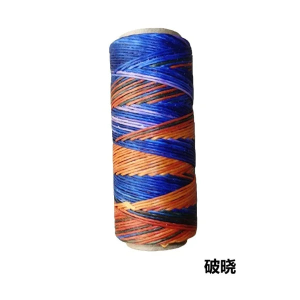 Hilo Redondo de Poliéster Encerado – 0.6mm, Carrete de 50m | 41 Colores | Macramé, Joyería y Marroquinería