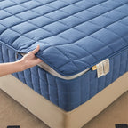 6-Sided Zippered Mattress Protector – Quilted, Multiple Sizes