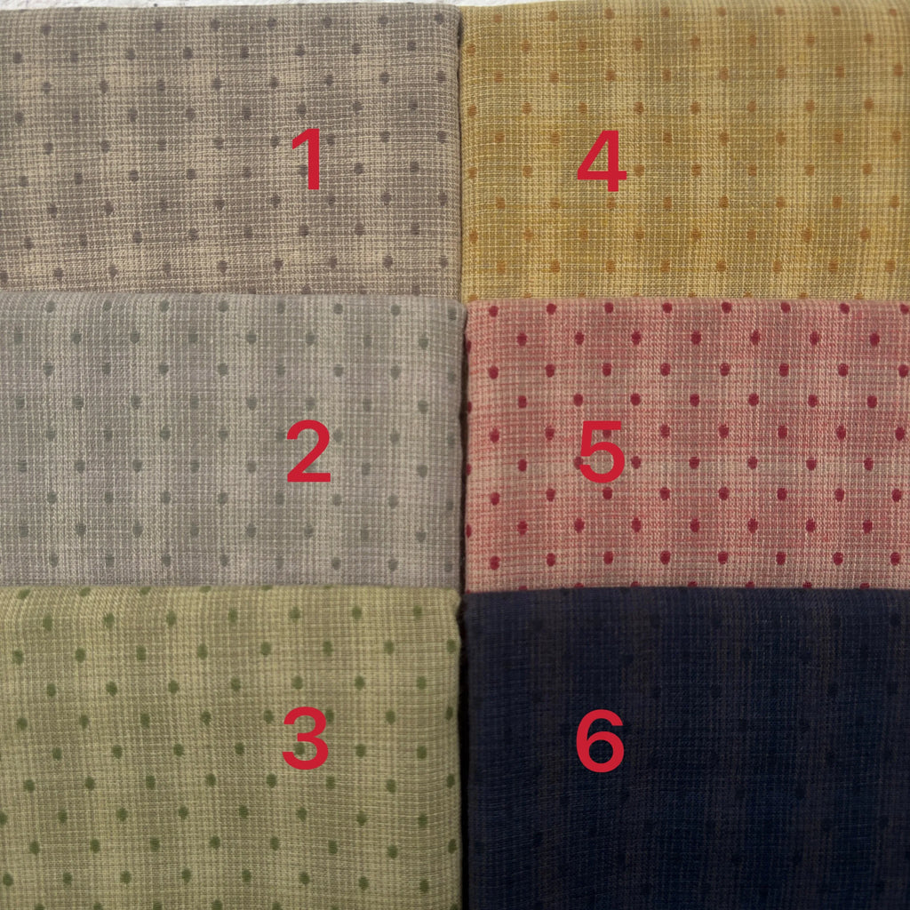 Japanese Yarn-Dyed Cotton Fabric – Fat Quarter Bundle | Floral, Dot & Cartoon Prints for Quilting & Patchwork
