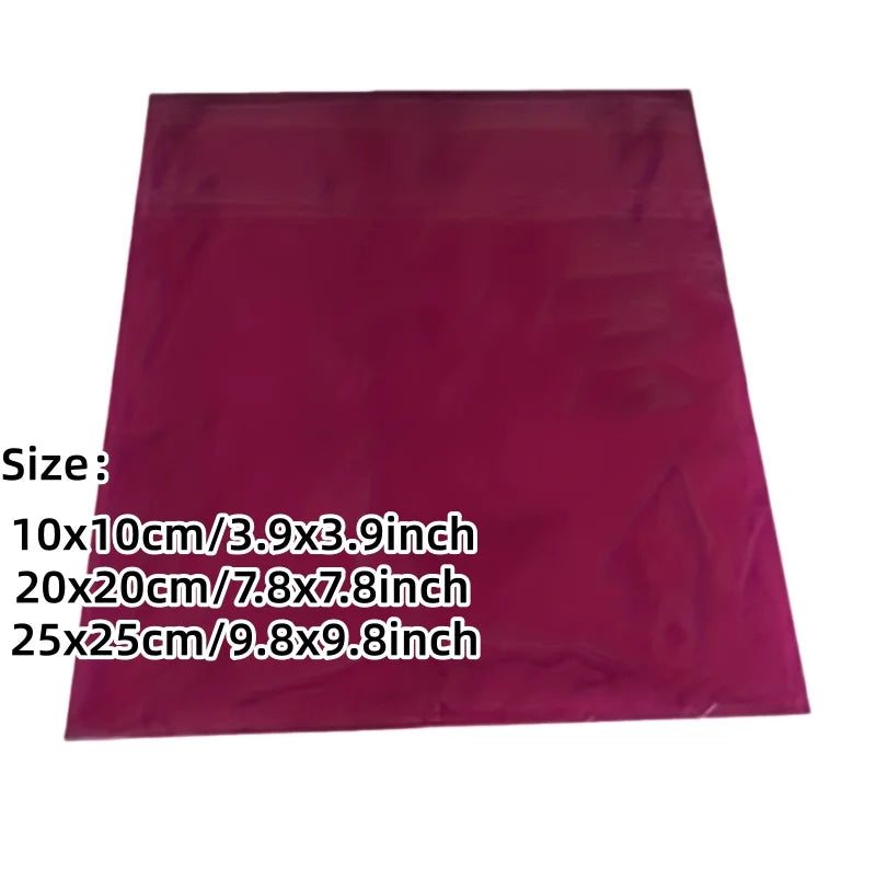 50-Piece Pre-Cut Cotton Quilting Squares – Multicolor 10" × 10" Fabric Charm Pack for Sewing & DIY