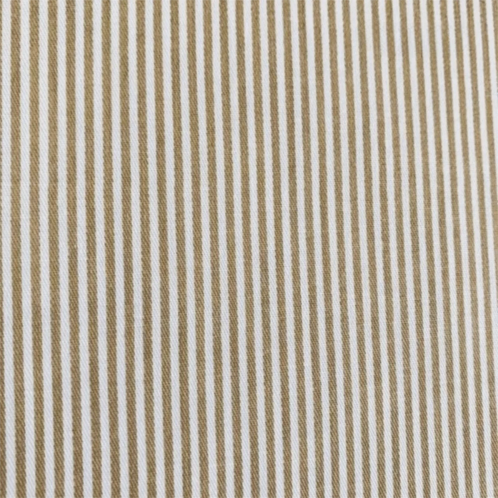Cotton Twill Pinstripe Fabric – 160cm Wide | Fruit Colors for Curtains, Clothing & DIY Sewing