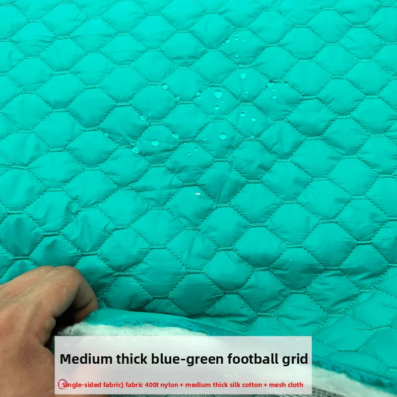 Quilted Lining Fabric by the Meter – 100cm x 145cm Polyester Sewing Cloth