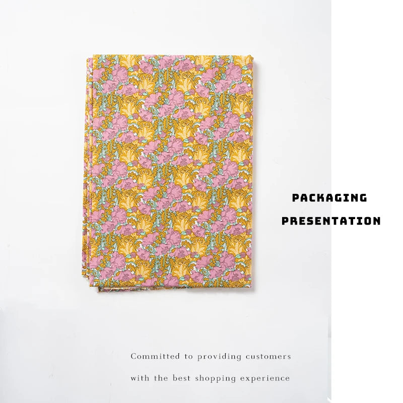 Fabric - 40 Precut Strips (6.35 X 49.78 cm) for Quilting And Sewing, 20 Floral Prints Assortment, 100% Material,
