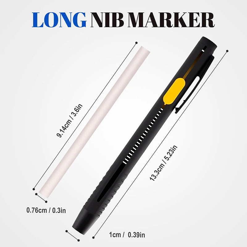 Heat-Erasable Fabric Marking Pens with 20 Refills (2-Pack)