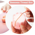 Beeswax Thread Conditioner with Case – Sewing & Hand Stitching Wax