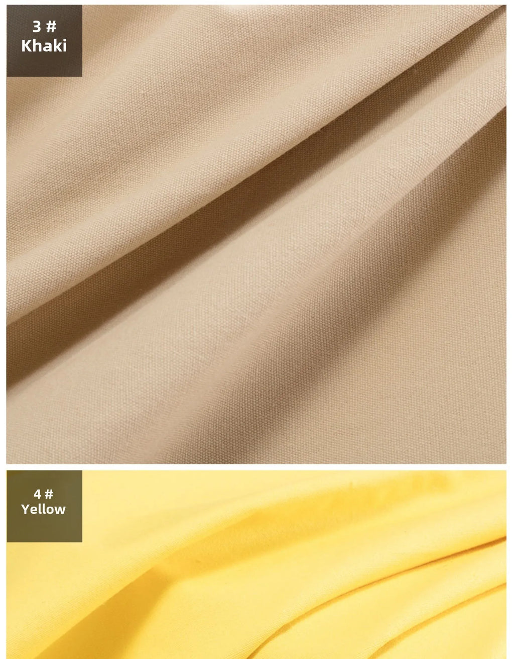 Heavyweight 100% Cotton Canvas Fabric | 360g/m | 150cm Wide | Sold by the Meter | Multiple Colors