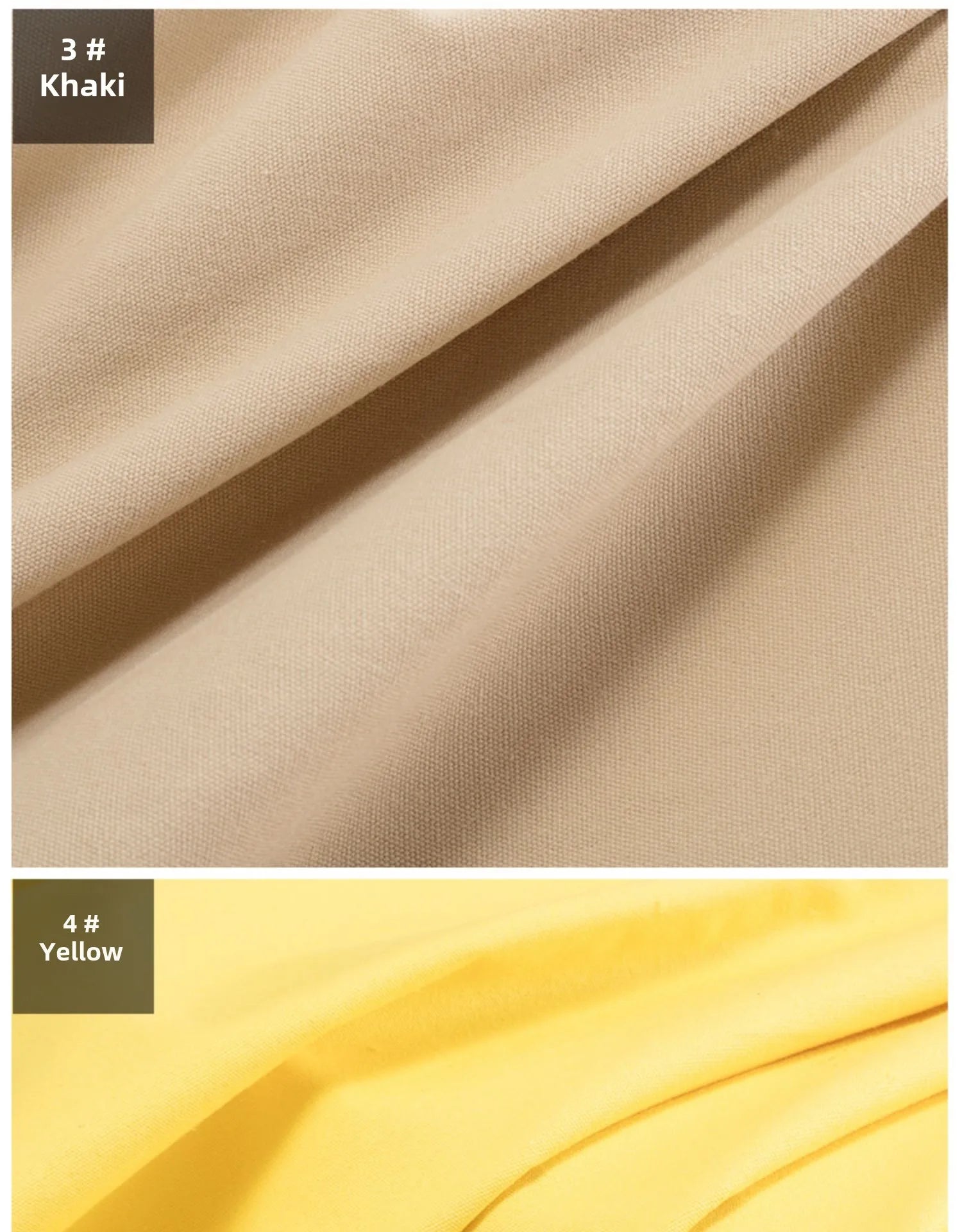 Heavyweight 100% Cotton Canvas Fabric | 360g/m | 150cm Wide | Sold by the Meter | Multiple Colors