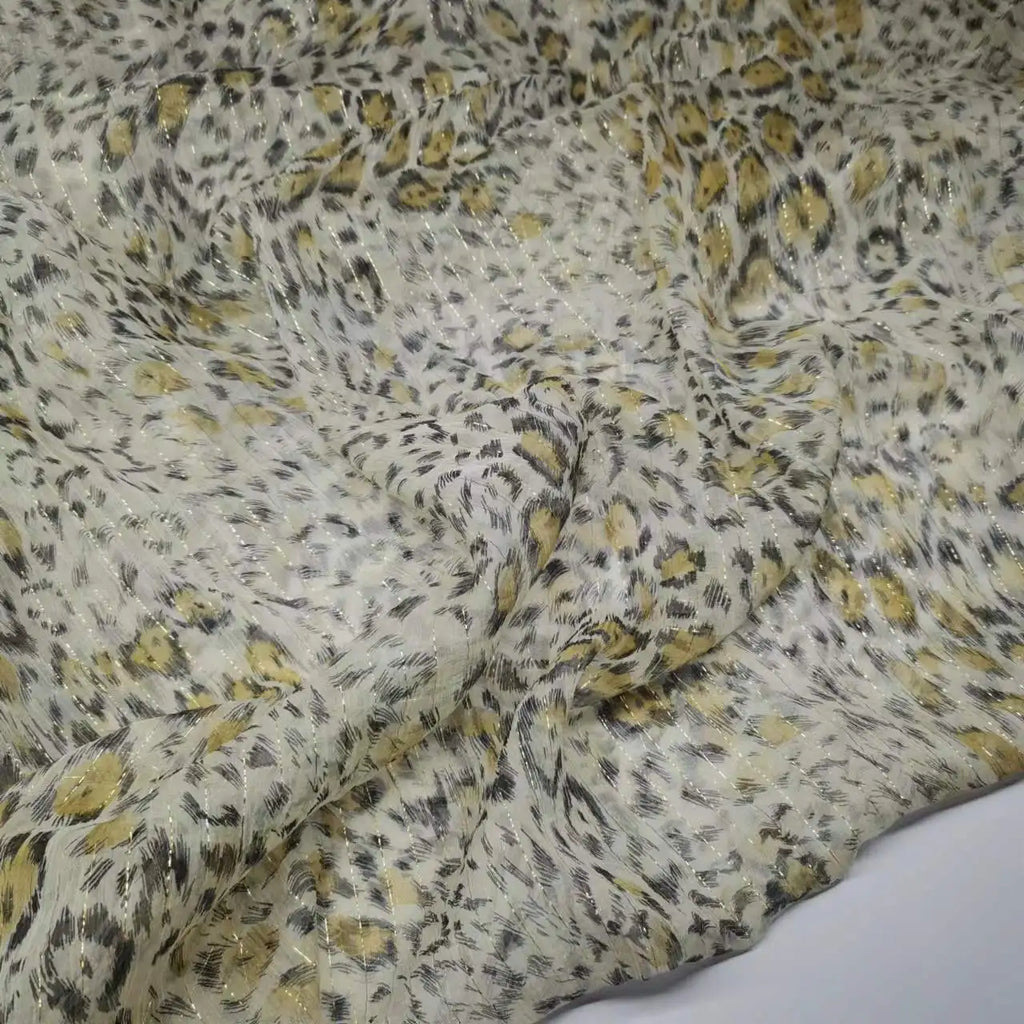 Floral Print Silk-Cotton Blend Fabric – 135cm Wide, 9-10mm | Dresses, Blouses & Luxury DIY Sewing