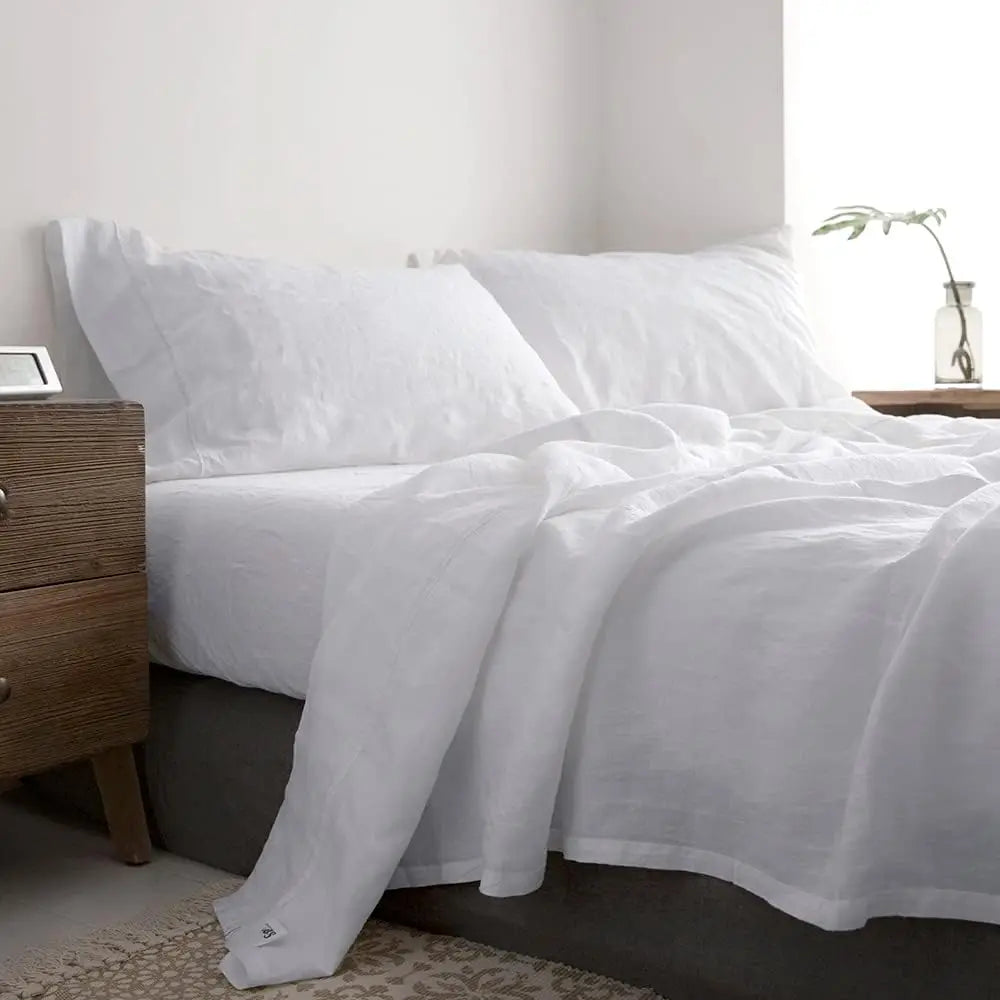 100% Natural Linen Fabric – Extra Wide 280cm, Washed & Soft for Clothing, Curtains, Tablecloths & DIY