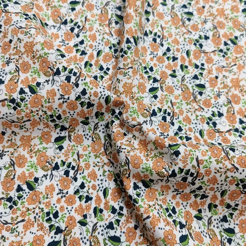 Fabric - 40 Precut Strips (6.35 X 49.78 cm) for Quilting And Sewing, 20 Floral Prints Assortment, 100% Material,
