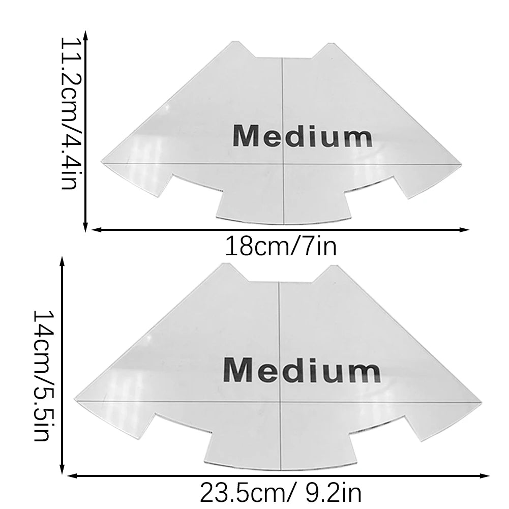 Acrylic Key Pouch Quilting Template — Cute Bag Pattern