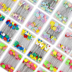 Nickel-Plated Dressmaking Pins for Sewing & Patchwork – 50 or 100 Pcs