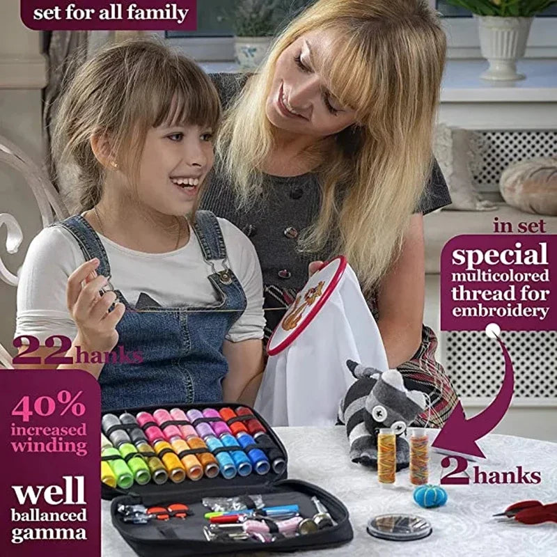Complete Sewing Kit — 68 or 98 Piece Multi-Function Box
