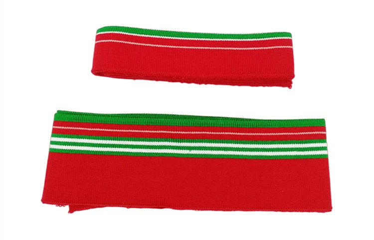 Colorful Stretch Rib Knit Trim Fabric – Viscose/Spandex, 4-Way Stretch, Collar, Cuffs & Hem