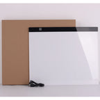 Almohadilla de luz LED para pintura de diamantes y bordado – Caja de luz de calco regulable de 3 niveles | A5, A4, A3