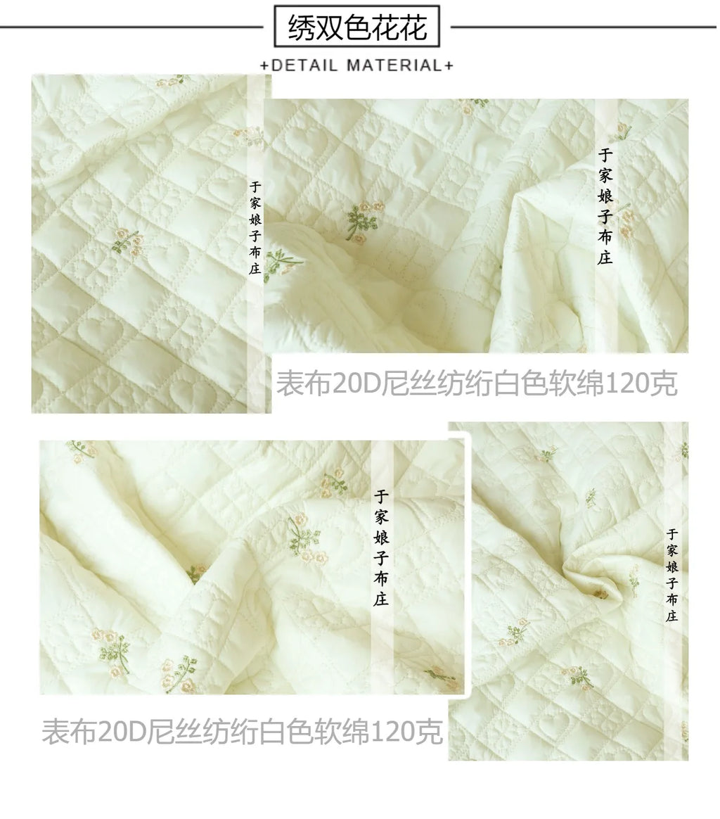 Printed Quilted Cotton Fabric – 135x50cm, Jacket Lining & Autumn Winter Sewing Fabric