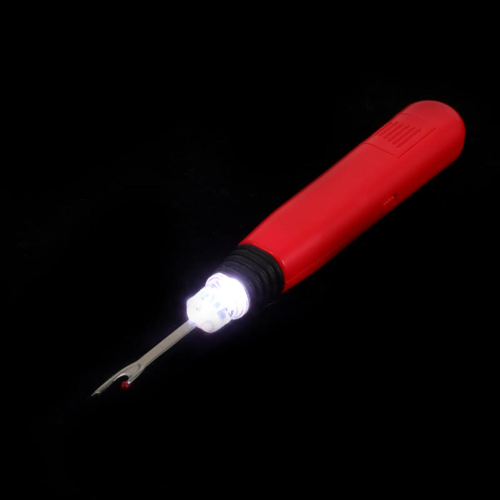 LED Lighted Seam Ripper & Sewing Threader – Ergonomic Grip