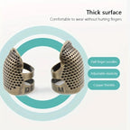 Antique-Style Metal Thimble – Small or Medium