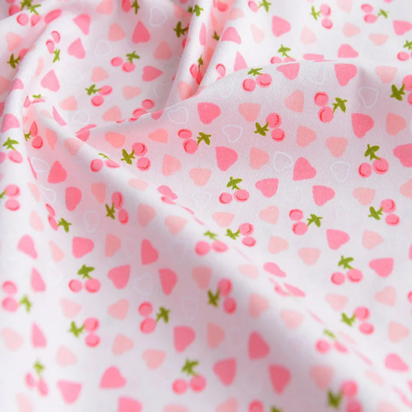 Floral Printed 100% Cotton Twill Fabric – 63" Wide, Sold by the Half Meter | Quilts, Bedding & DIY Sewing