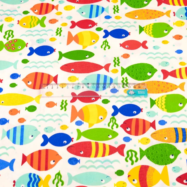 Booksew Cotton Fabric Fat Quarter – Floral, Animal & Cartoon Prints, 20×25cm