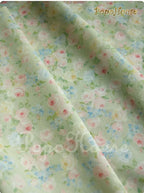 145cm Floral Cotton Poplin Fabric, 50cm Piece