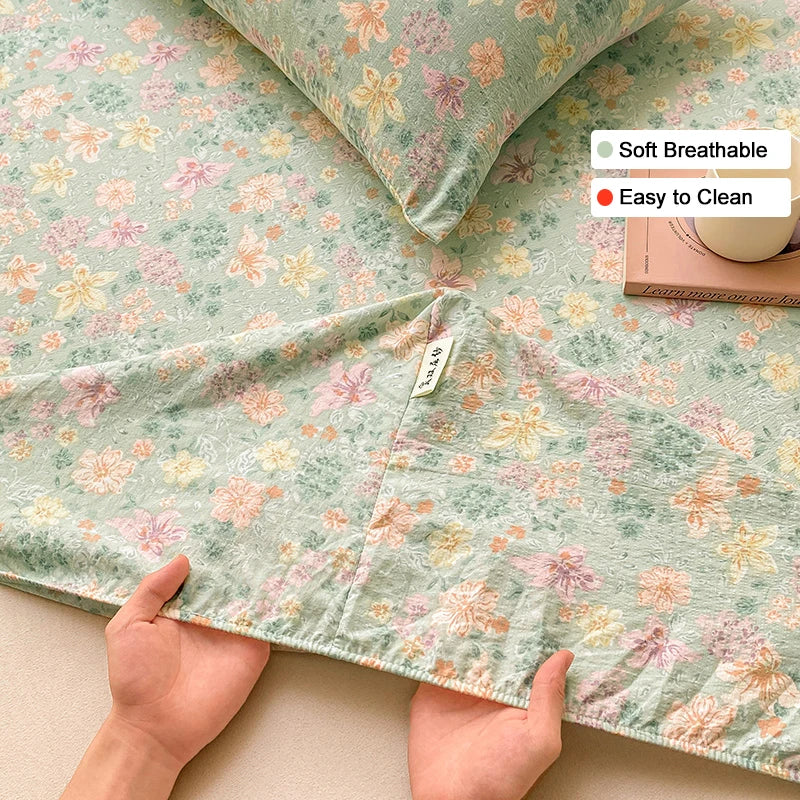 Polyester Microfiber Fitted Sheet Sets – 2-Piece or 3-Piece