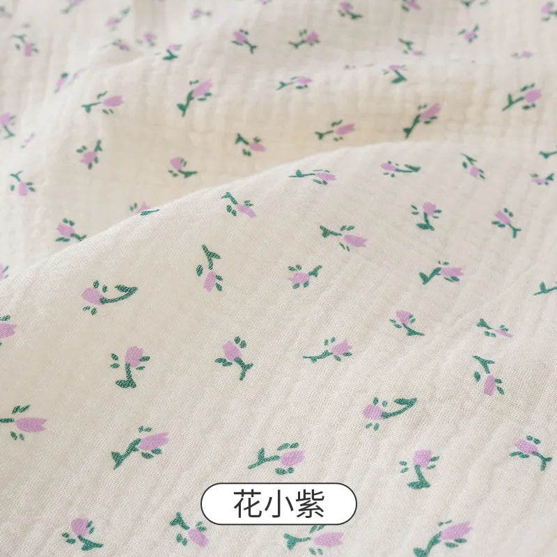 Double Gauze Cotton Fabric – Printed 132cm Wide | Baby, Quilting & Home Sewing
