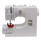 Máquina de Coser Eléctrica Semiautomática – Portátil de 12 Puntadas