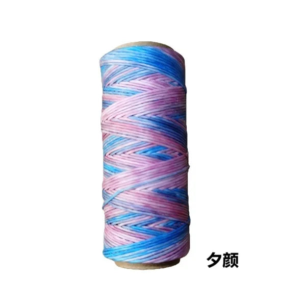 Round Waxed Polyester Thread – 0.6mm, 50m Spool | 41 Colors | Macramé, Jewelry Making & Leathercraft