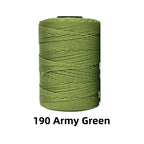 Summer Ice Silk Crochet Yarn – 1.5mm, 200m | 20 Colors