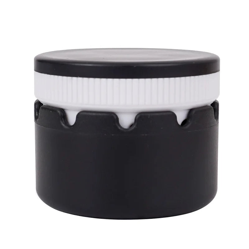 Dispensador de cera con tapa para hilo de coser – Serie Macaron (Negro)