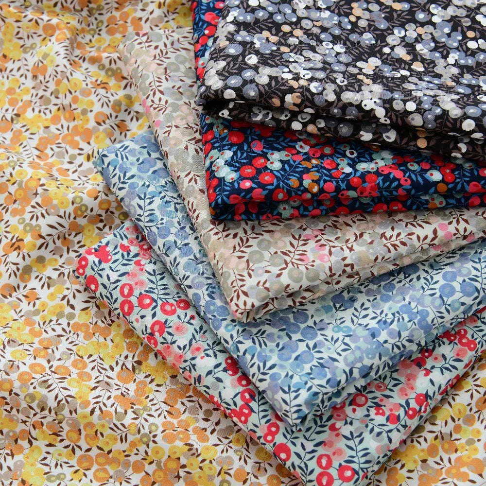 Small Floral Print 40s 100% Cotton Fabric – 145cm Wide | Clothing, Shirts, Dresses & DIY