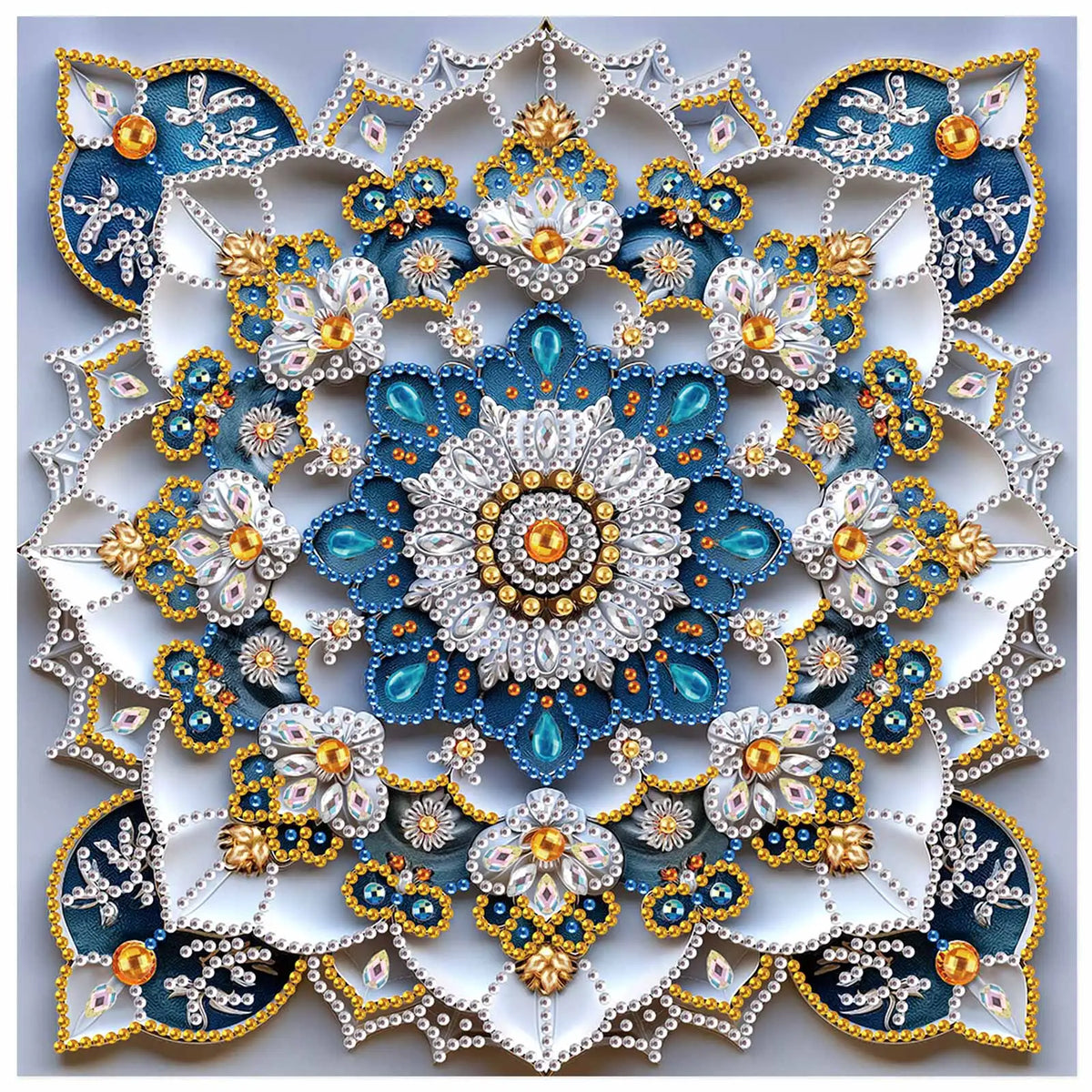 Kit de pintura de diamante para adultos, kit de arte de diamante con diseño de flor de forma especial para principiantes para decoración de pared del hogar, regalo